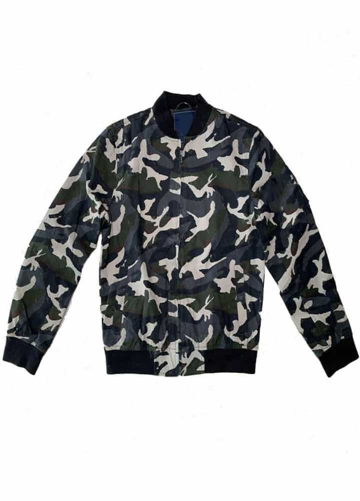 Ted Lasso S3 Phil Dunster (Jamie Tartt) Camo Jacket